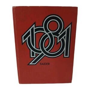 1981 Mabelvale Junior High School Yearbook Arkansas Raider